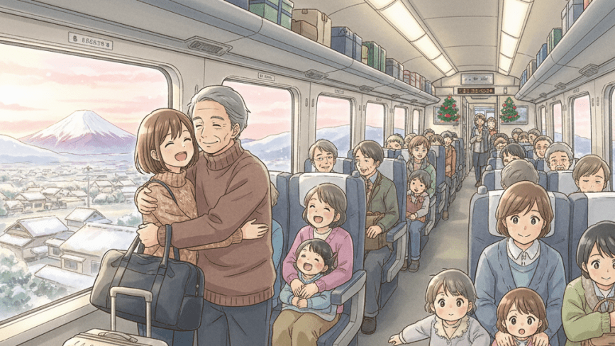 年末年始の東海道新幹線